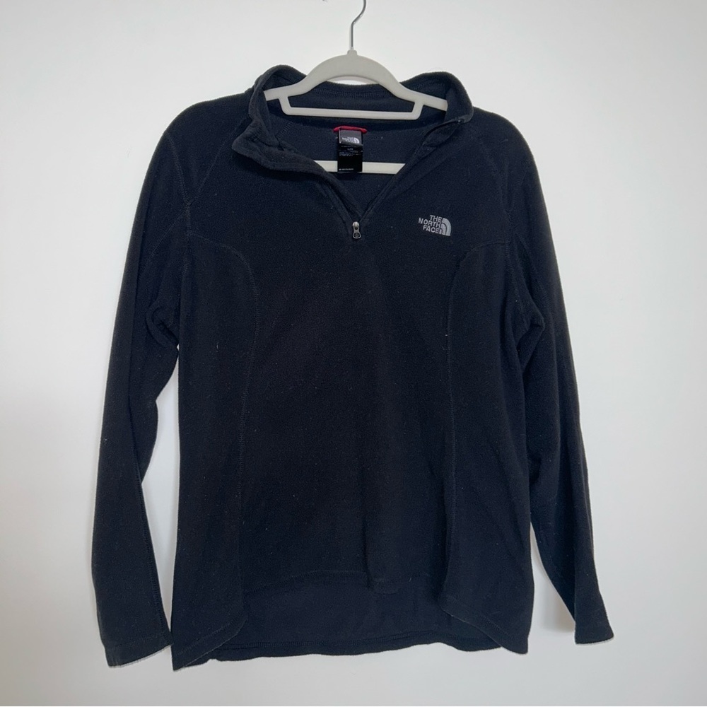 North Face Fleece Quarterzip Jacket